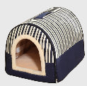 Portable Handle Pet Bed Warm Winter Kennel