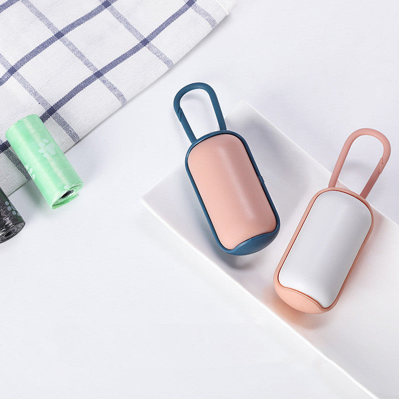 Portable Pet Poop Bag Dispenser Carrier Holder